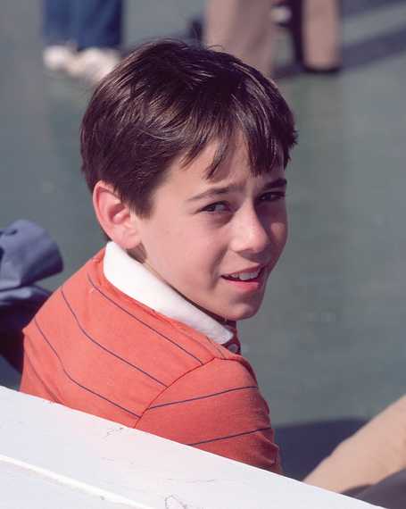 August 13, 1982 - Quebec City, Quebec, Canada.<br />Julian on the tour boat.