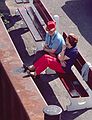 August 13, 1982 - Quebec City, Quebec, Canada.<br />View from the docking tour boat.
