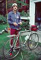 August 28, 1982 - Vermont Bicycle Touring trip out of Dorset, Vermont.<br />One of our trip leaders.