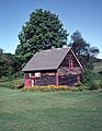 August 29, 1982 - Vermont Bicycle Touring trip out of Dorset, Vermont.<br />In Dorset.