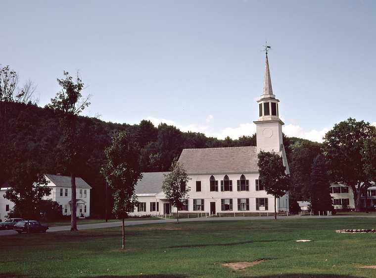 August 29, 1982 - Vermont Bicycle Touring trip out of Dorset, Vermont.<br />Townshend