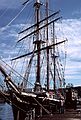 Oct. 3, 1982 - Cape Ann, Massachusetts.<br />Bicycling with Jim.<br />The Regina Maris in East Gloucester.