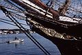 Oct. 3, 1982 - Cape Ann, Massachusetts.<br />Bicycling with Jim.<br />The maidenhead of the Regina Maris in East Gloucester.