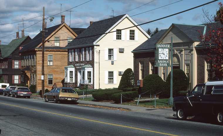Oct. 16, 1982 - North Andover, Massachusetts.<br />Main Street.