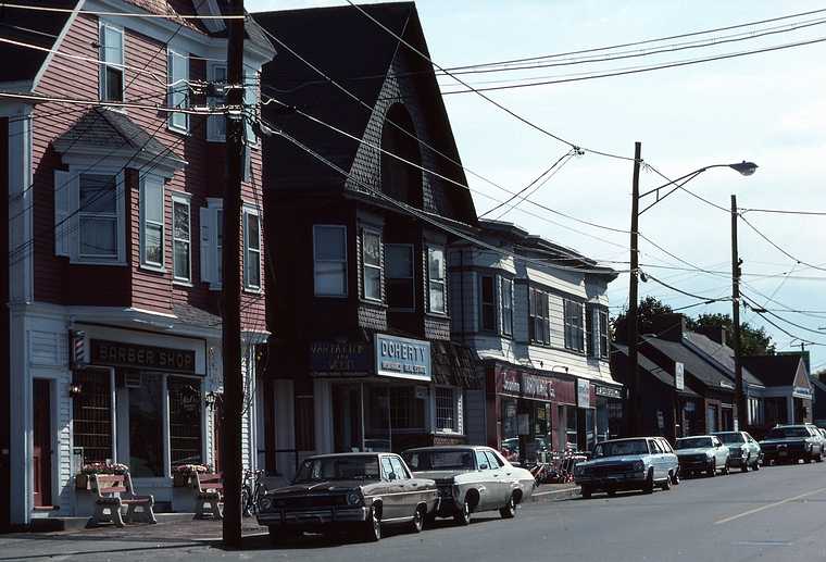 Oct. 16, 1982 - North Andover, Massachusetts.<br />Main Street.