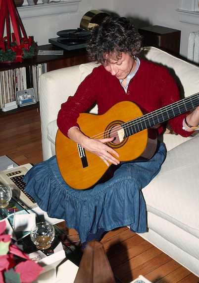 Dec. 24, 1982 - AtBaiba and Ronnie's in Baltimore, Maryland.<br />Baiba.