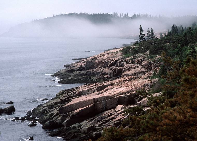 June 18, 1983 - Acadia National Park, Mount Desert Island, Maine.