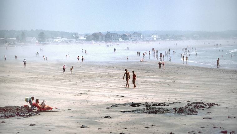 July 2, 1983 - Kennebunk Beach, Maine.