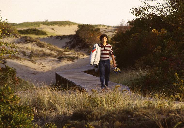 Oct. 22, 1983 - Parker River National Wildlife Refuge, Plum Island, Massachusetts.<br />Carl.