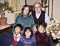 Oct. 29, 1983 - North Andover, Massachusetts.<br />Joyce and Egils and Eric, Melody, and Carl.