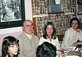 Dec. 25, 1983 - Christmas at Memere Marie's in Lawrence, Massachusetts.<br />Melody, Egils, Joyce, and Aunt Retta.