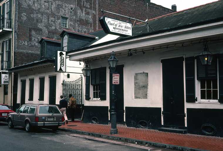 Jan. 25, 1984 - New Orleans, Louisiana.<br />"Court of Two Sisters" restaurant on Royal Street.