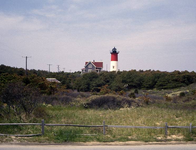 May 27, 1984 - Cape Cod, Massachusetts.<br />Nauset Lighthouse in Eastham.