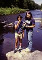 July 14, 1984 - Near Goffstown, New Hampshire.<br />Eric and Joyce.