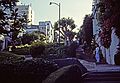 May 8, 1984 - San Francisco, California.<br />Joyce on Lombard Street.