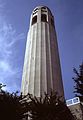 May 9, 1984 - San Francisco, California.<br />Coit Tower on Telegraph Hill.