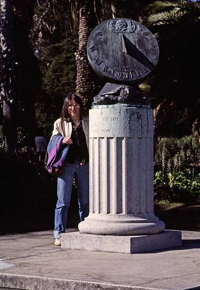 May 9, 1984 - San Francisco, California.<br />Golden Gate Park.<br />Joyce.
