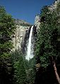May 10, 1984 - Yosemite Valley in Yosemite National Park. California.<br />Bridal Vail Falls.
