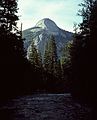May 10, 1984 - Yosemite Valley in Yosemite National Park. California.<br />North Dome and the Merced River