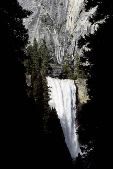 May 10, 1984 - Yosemite Valley in Yosemite National Park. California.<br />Vernal Falls.