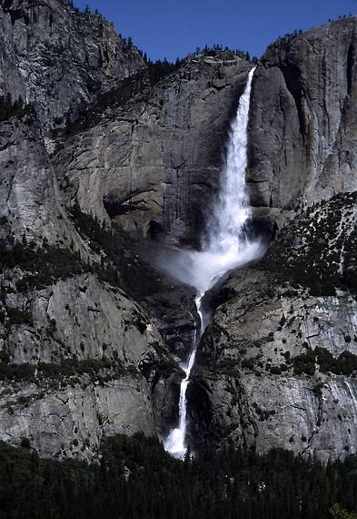 May 11, 1984 - Yosemite Valley in Yosemite National Park.<br />Yosemite Falls.