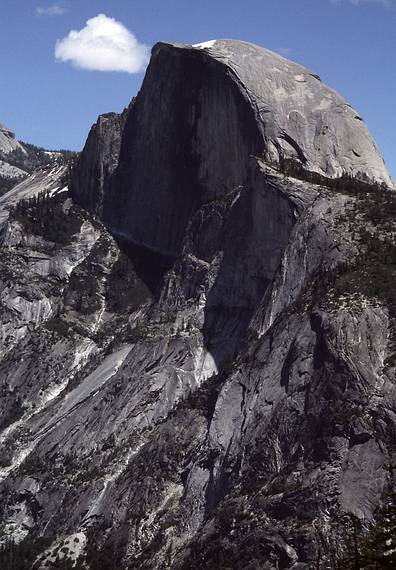 May 11, 1984 - Yosemite Valley in Yosemite National Park.<br />Half Dome.