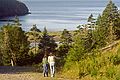 August 21, 1984 - Fundy National Park, New Brunswick, Canada.<br />Melody and Joyce.