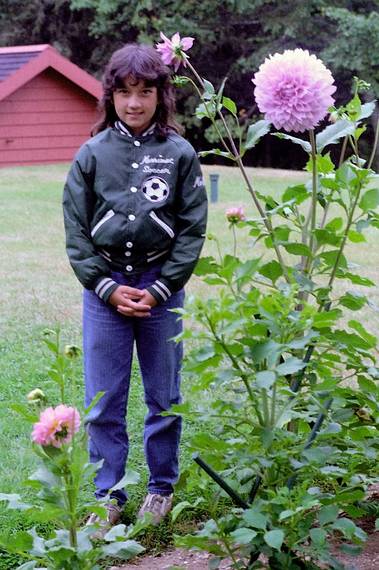August 30, 1984 - Campobello Island, New Brunswick, Canada.<br />Melody at President Franklin Delano Roosevelt's summer cottage.