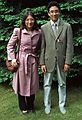Joyce and Carl.<br />Memorial Day Celebration.<br />May 31, 1986 - Locust Street Cemetery, Merrimac, Massachusetts.