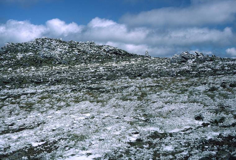 August 29, 1986 - Atop Mount Washington, New Hampshire.