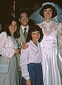 October 26, 1986 - LANAM Club in Andover, Massachusetts.<br />Joyce, Carl, Melody, and Leslie.
