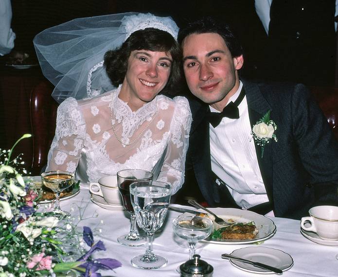 October 26, 1986 - LANAM Club in Andover, Massachusetts.<br />Leslie and Oscar.