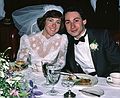 October 26, 1986 - LANAM Club in Andover, Massachusetts.<br />Leslie and Oscar.