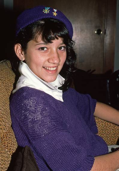 Nov. 27, 1986 - Thanksgiving at Marie's in Lawrence, Massachusetts.<br />Melody.