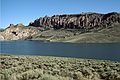 July 25, 1986 - Blue Mesa Reservoir along US-50 west of Gunnison, Colorado.