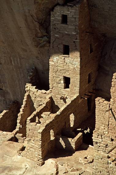 July 26, 1986 - Mesa Verde National Park, Colorado.<br />Tower House.