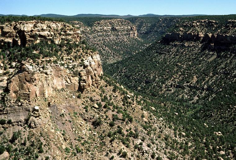 July 27, 1986 - Mesa Verde National Park, Colorado.