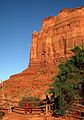 July 27, 1986 - Monument Valley, Utah/Arizona.<br />At Gouldings Lodge near sunset.
