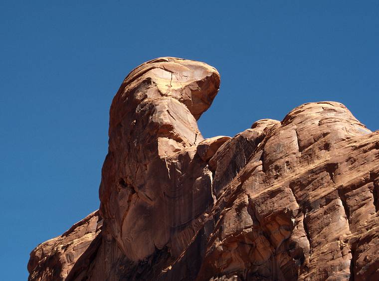 July 28, 1986 - Monument Valley, Arizona/Utah.<br />Thunderbird in Thunderbird Mesa.