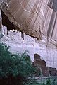 July 31, 1986 - Canyon de Chelly National Monument, Arizona.<br />White House Ruins and the ruins below it on the canyon floor.