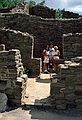 August 1, 1986 - Aztec Ruins National Monument, Aztec, New Mexico.<br />Joyce, Carl, and Marie.