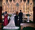 Feb. 14, 1987 - Lawrence, Massachusetts.<br />Tom and Kim's wedding.