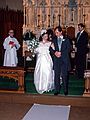 Feb. 14, 1987 - Lawrence, Massachusetts.<br />Tom and Kim's wedding.<br />Kim and Tom as Mrs. and Mr.