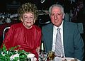 Feb. 14, 1987 - Andover, Massachusetts.<br />Tom and Kim's reception at the Rolling Green Inn.<br />Aunt Peg and Uncle Arthur Robidoux.