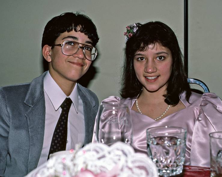 Feb. 14, 1987 - Andover, Massachusetts.<br />Tom and Kim's reception at the Rolling Green Inn.<br />Eric and Melody.