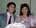 Feb. 14, 1987 - Andover, Massachusetts.<br />Tom and Kim's reception at the Rolling Green Inn.<br />Eric and Melody.