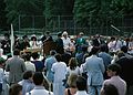 June 6, 1987 - West Newbury/Groveland, Massachusetts.<br />Carl's graduation from Pentucket Regional High School.<br />Carl receiving his diploma.