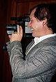 Nov. 26, 1987 - At Marie's for Thanksgiving, Lawrence, Massachusetts.<br />Tom taking videos of his new son TJ.
