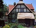 May 2, 1987 - Epcot Center at Walt Disney World in Orlando, Florida.<br />English house with a thatched roof.
