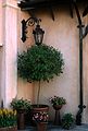 May 3, 1987 - Epcot Center at Walt Disney World in Orlando, Florida.<br />Corner of an Italian courtyard.